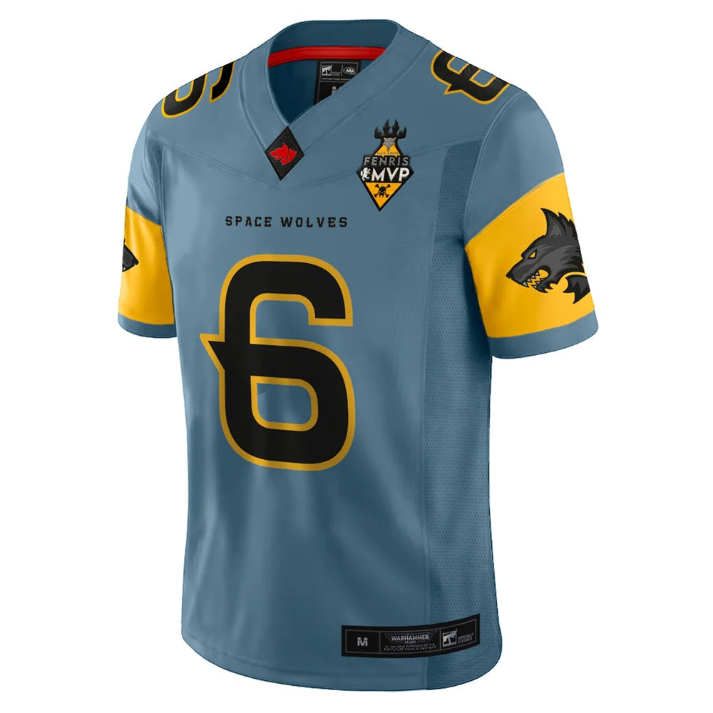 Warhammer 40000: Space Wolves Sports Jersey Shirt (Size: L)