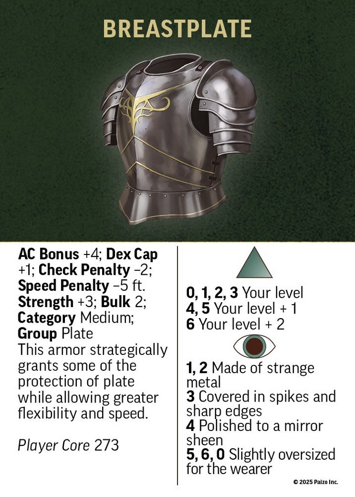 Pathfinder 2nd Edition Accessories: Deck of Endless Treasure
