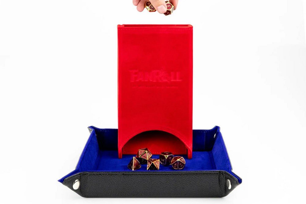 Fanroll: Fold Up Dice Tower: Red