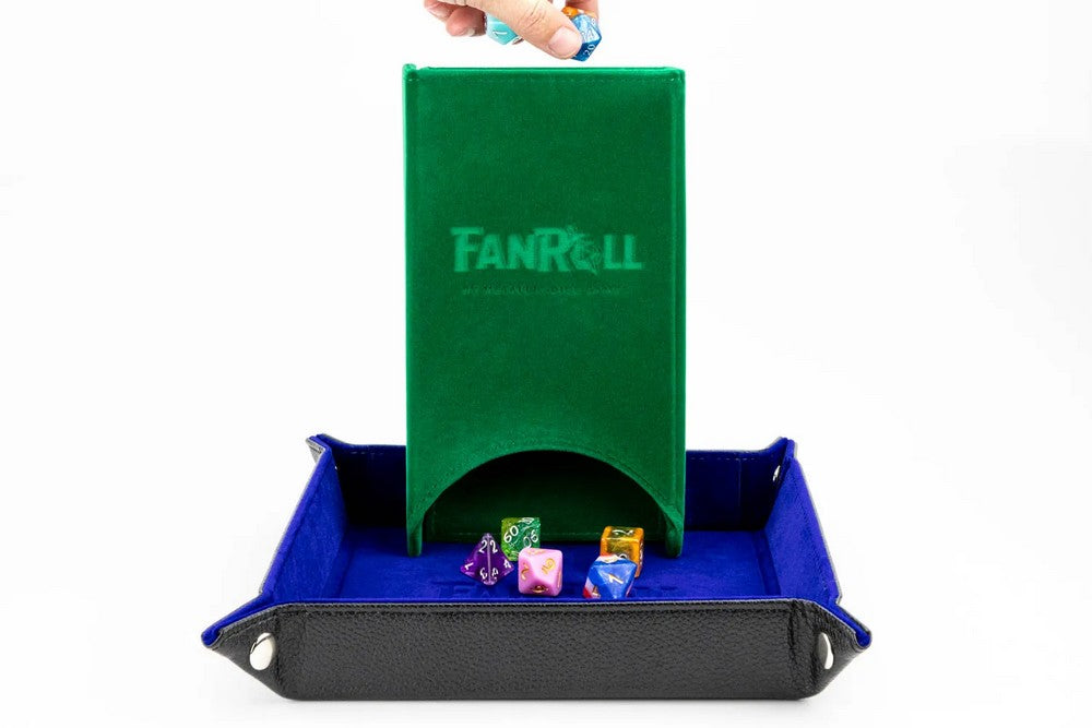 Fanroll: Fold Up Dice Tower: Green