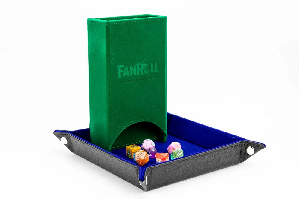 Fanroll: Fold Up Dice Tower: Green