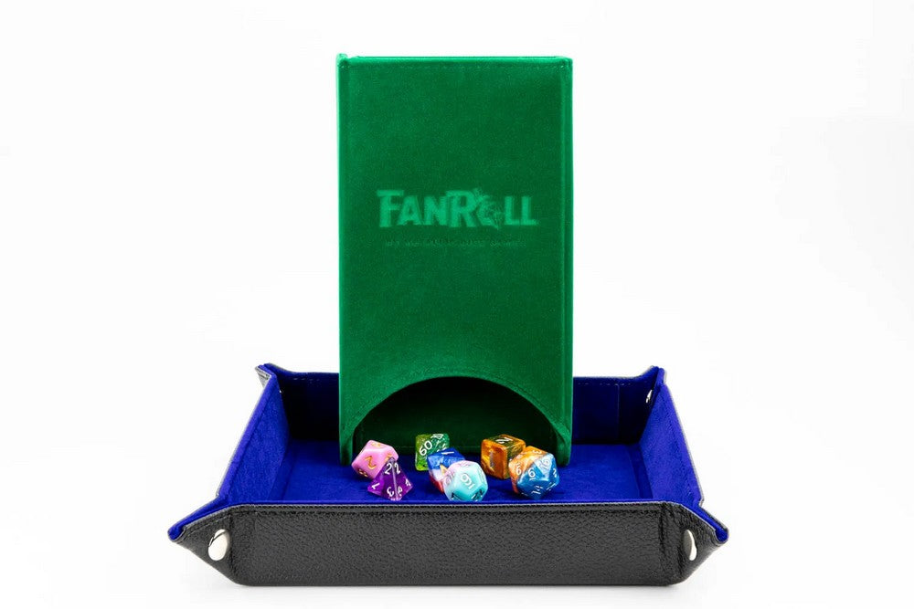 Fanroll: Fold Up Dice Tower: Green