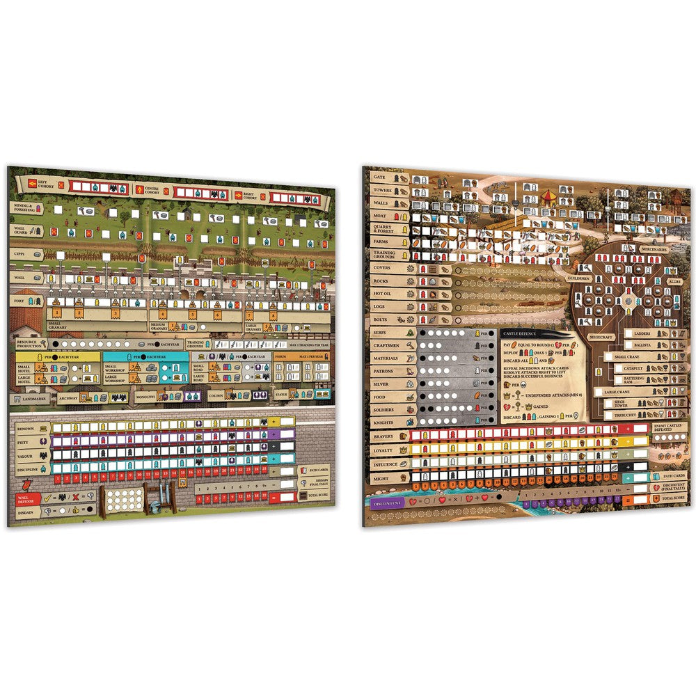 Hadrian's Wall and The Anarchy Dry Erase Boards