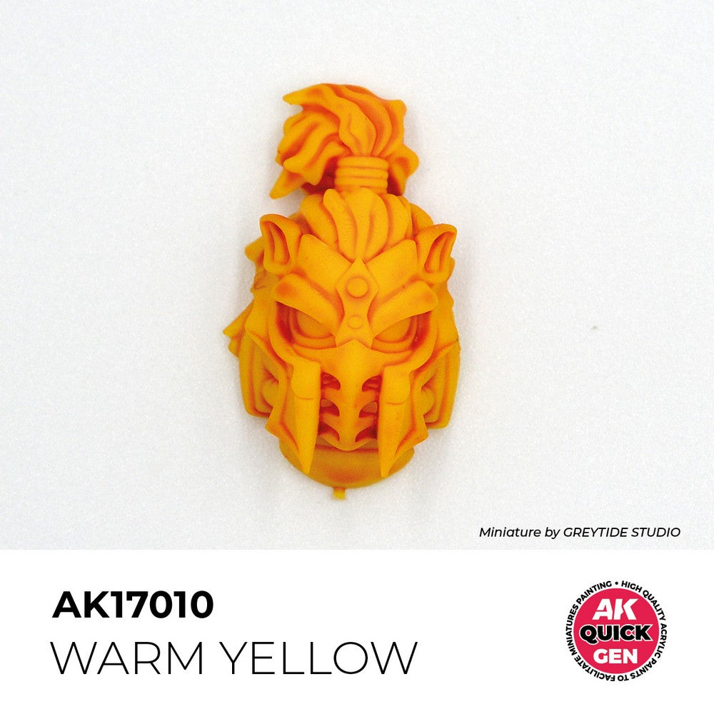 AK Interactive - Quick Gen - Warm Yellow 18 ml