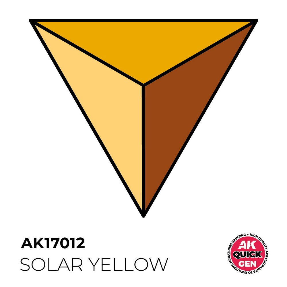 AK Interactive - Quick Gen - Solar Yellow 18 ml