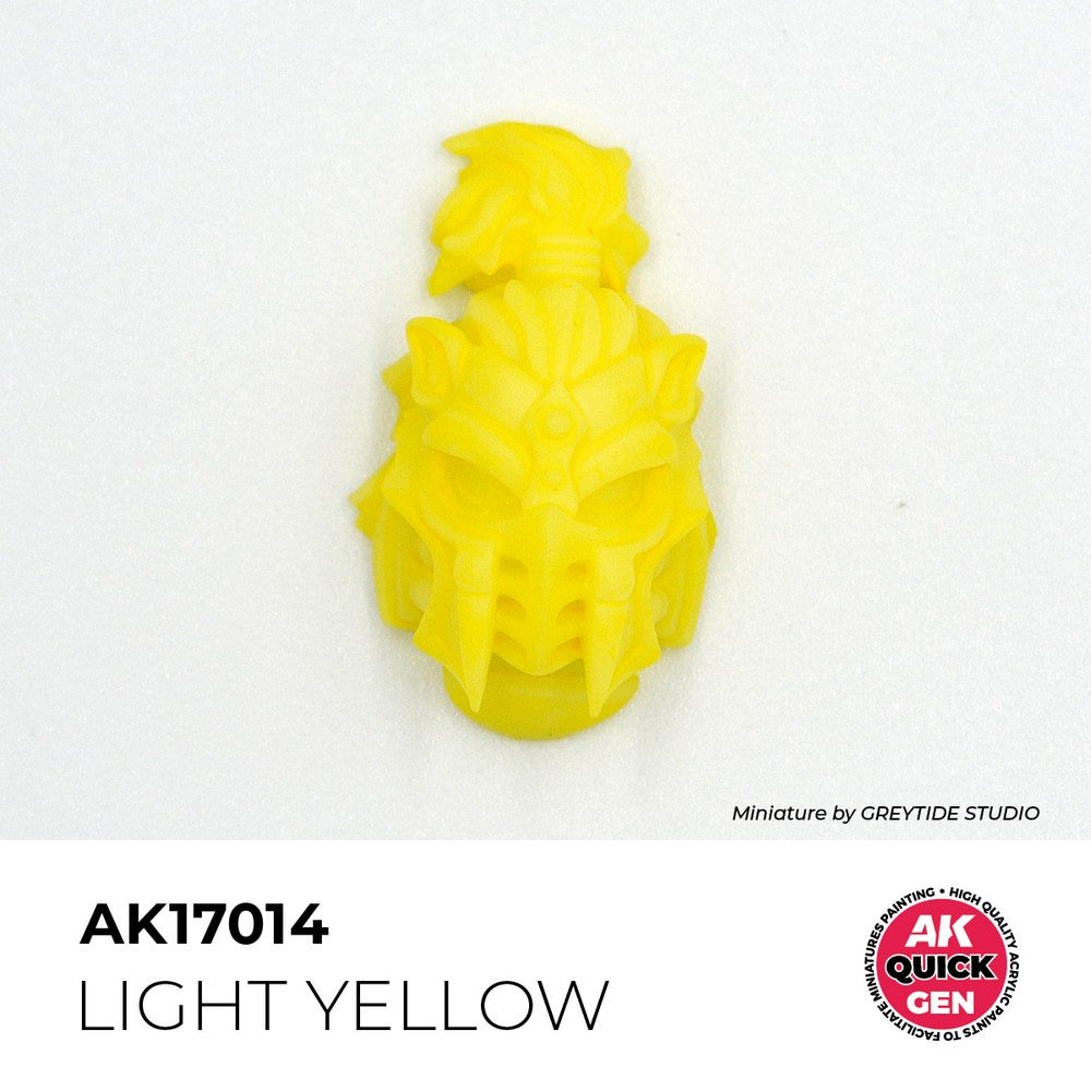 AK Interactive - Quick Gen - Light Yellow 18 ml