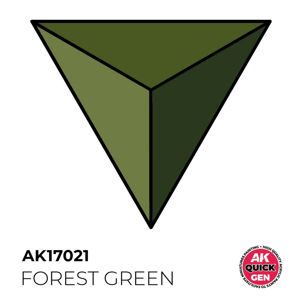AK Interactive - Quick Gen - Forest Green 18 ml