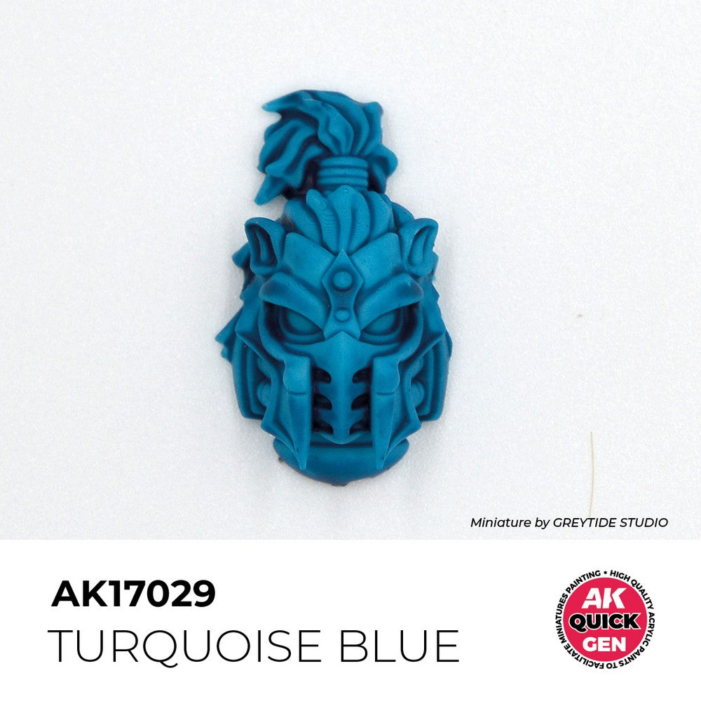 AK Interactive - Quick Gen - Turquoise Blue 18 ml