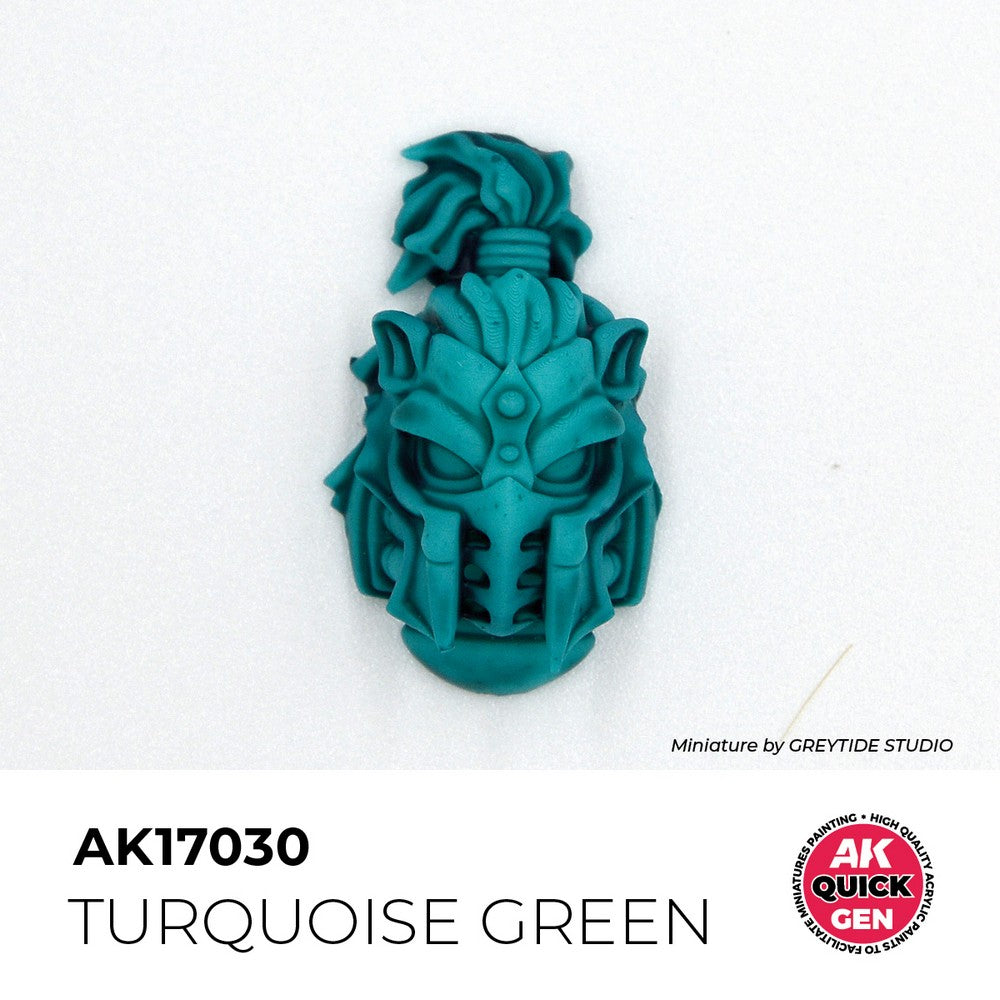 AK Interactive - Quick Gen - Turquoise Green 18 ml