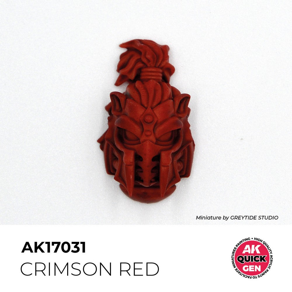 AK Interactive - Quick Gen - Crimson Red 18 ml