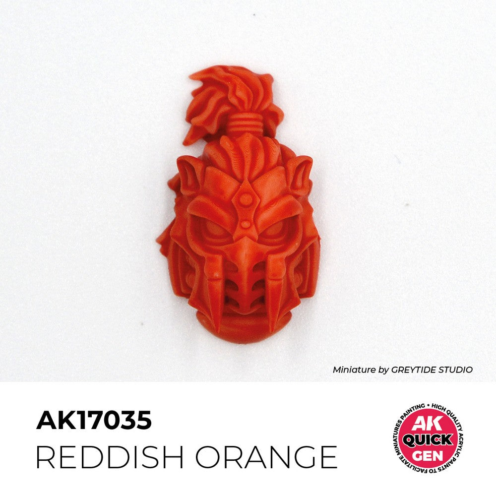 AK Interactive - Quick Gen - Reddish Orange 18 ml