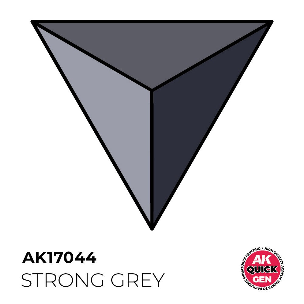 AK Interactive - Quick Gen - Strong Grey 18 ml