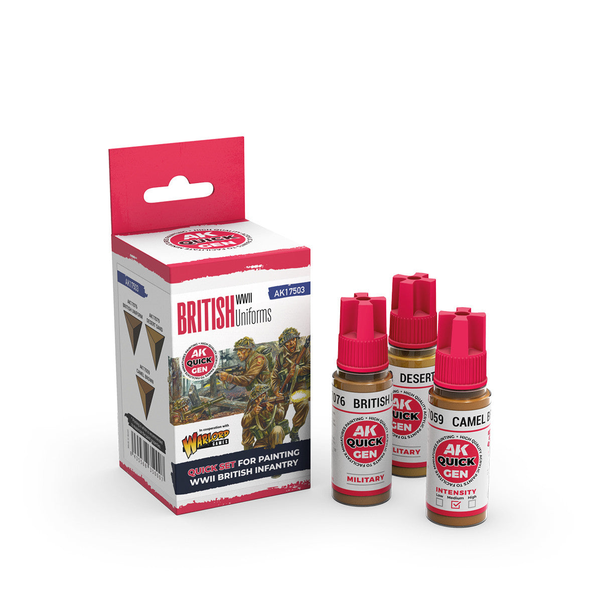 AK Interactive - Quick Gen - British Uniforms Set