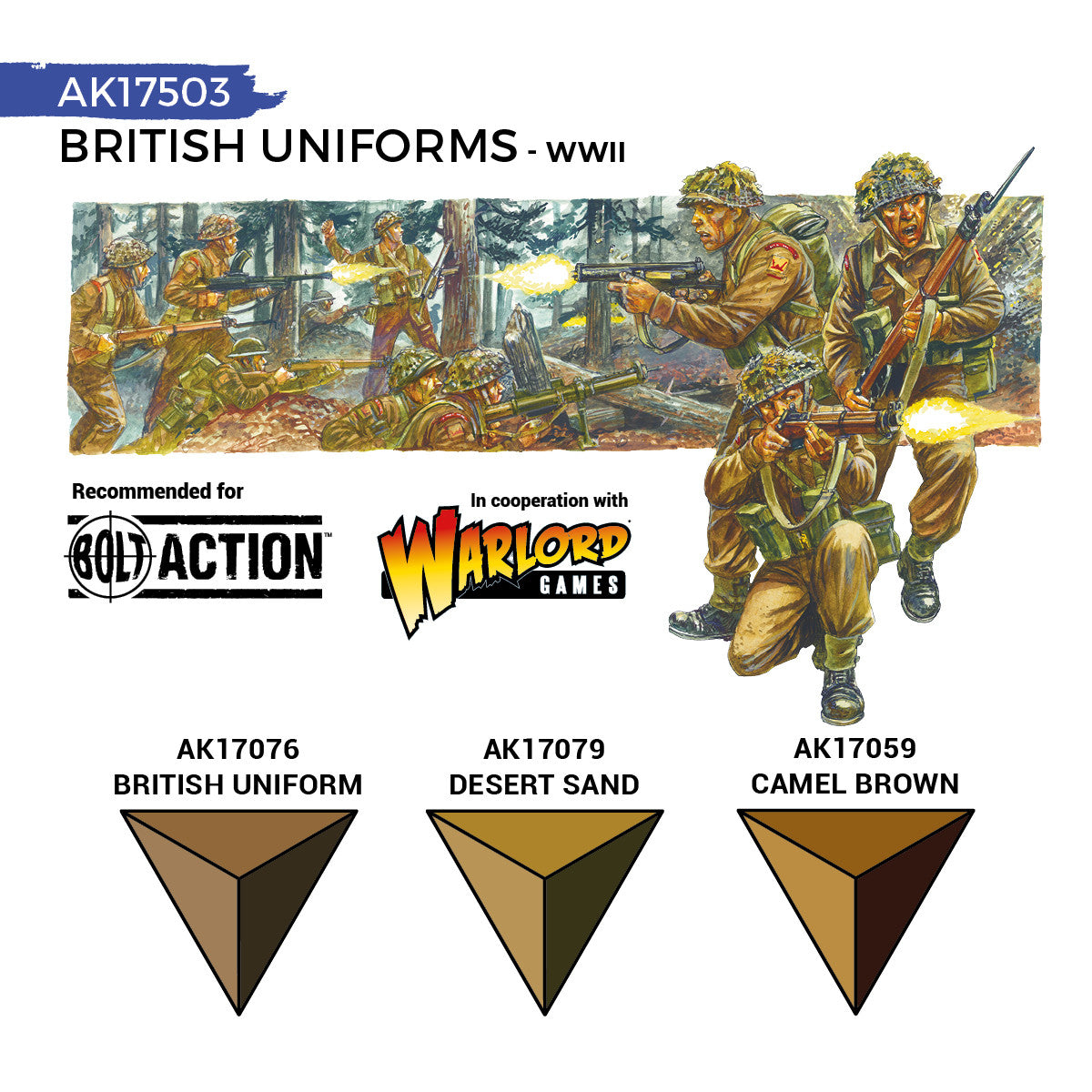 AK Interactive - Quick Gen - British Uniforms Set