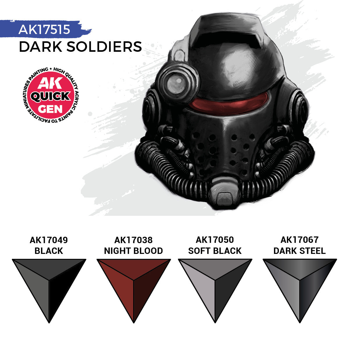 AK Interactive - Quick Gen - Dark Soldiers Set