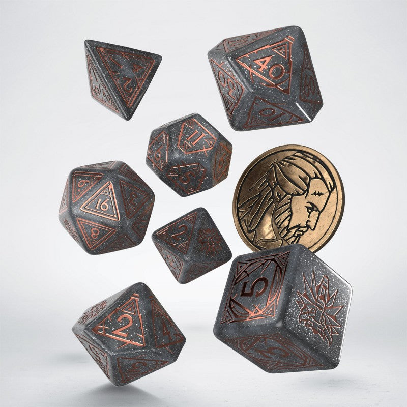 Q Workshop - The Witcher - Geralt - Price of Neutrality Dice Set 7