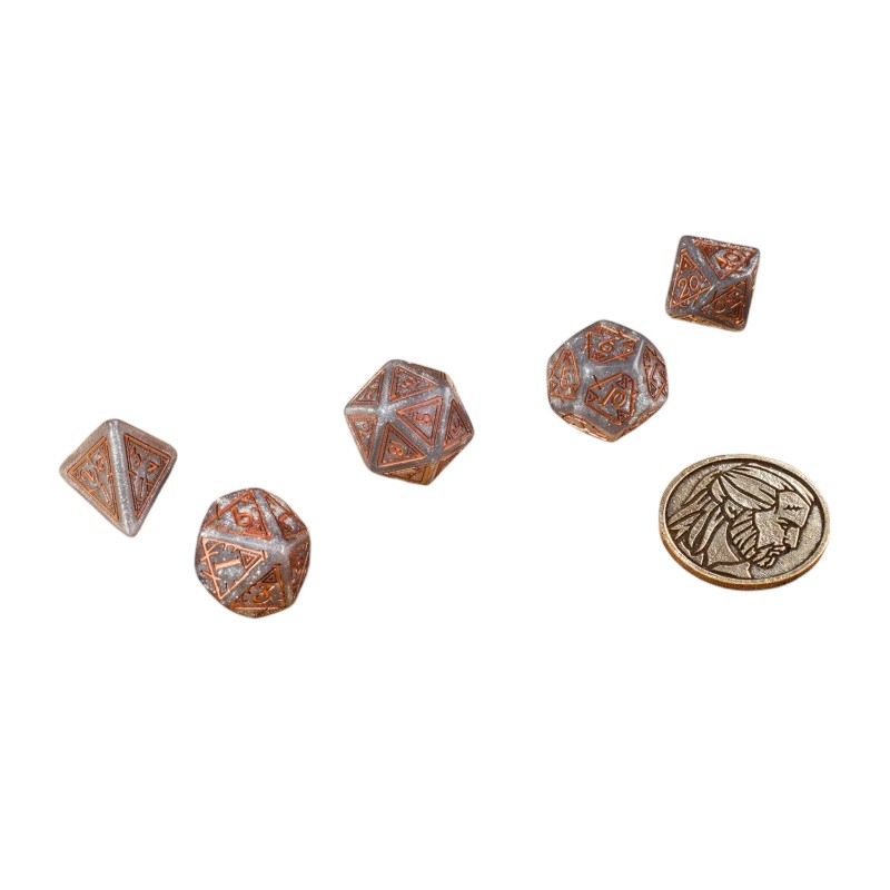 Q Workshop - The Witcher - Geralt - Price of Neutrality Dice Set 7
