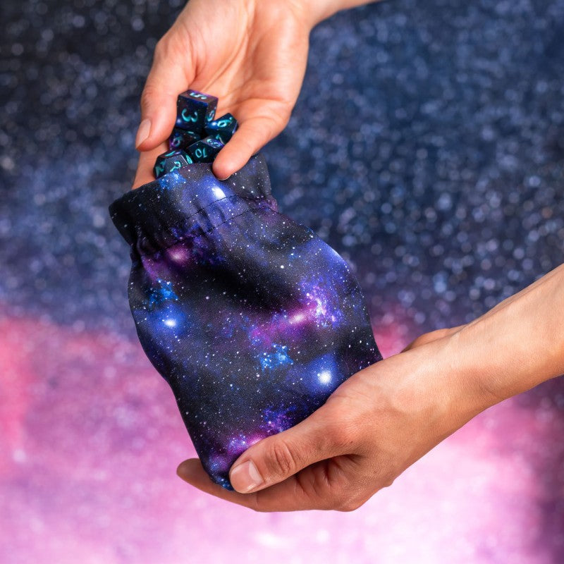 Q Workshop - Full Art - Stardust - Dice Pouch