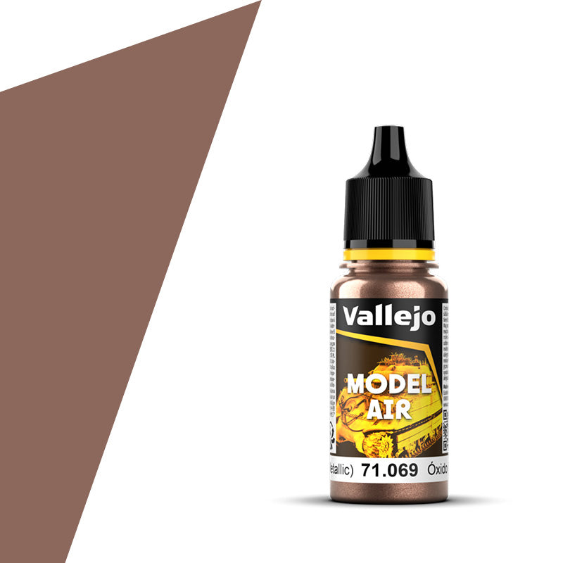Vallejo - Model Air - Metallic Rust 18 ml - Model Paint