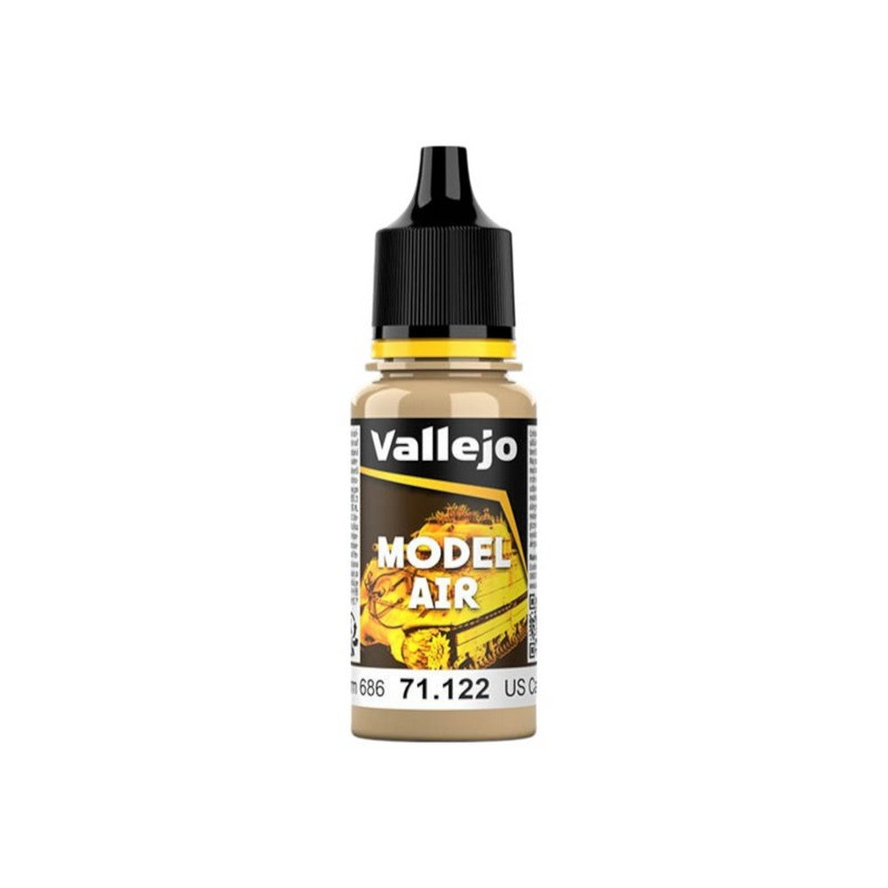 Vallejo - Model Air - US Desert Armour 686 18 ml - Model Paint