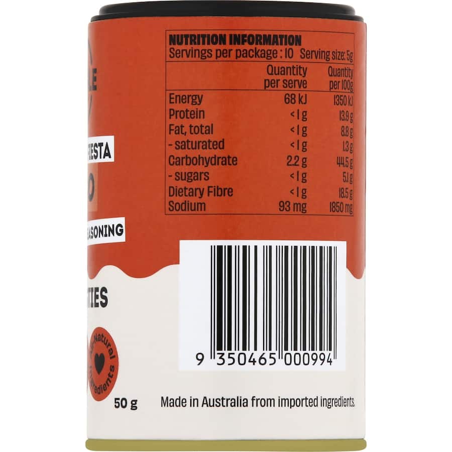 Mingle Seasoning Mexican Fiesta Taco Shaker 50g