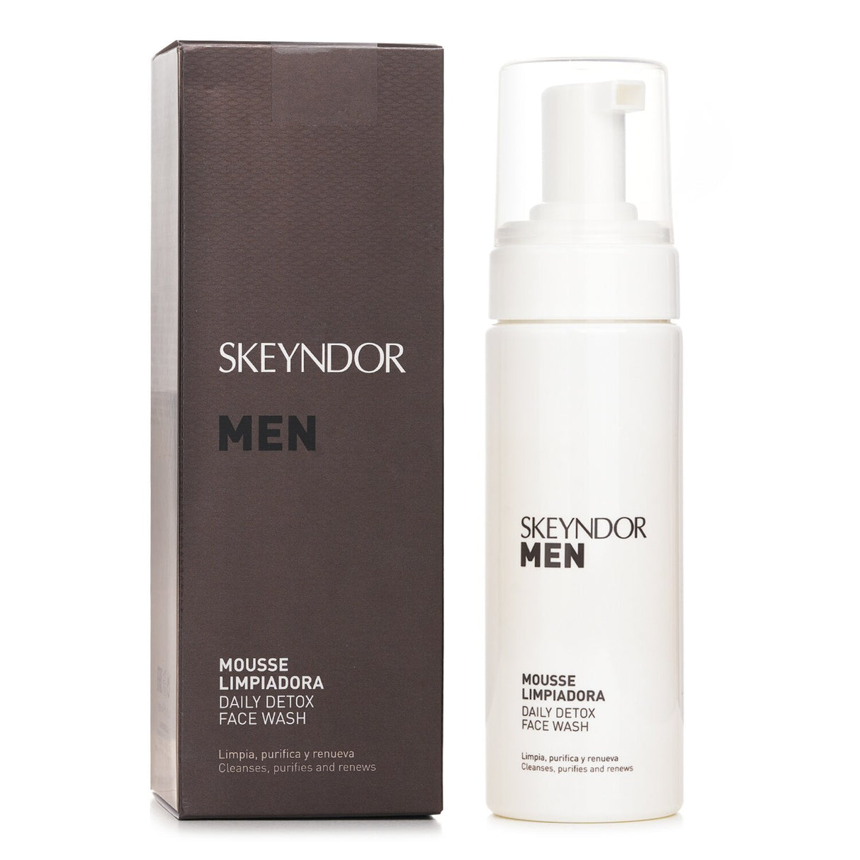 SKEYNDOR Men Daily Detox Face Wash - Cleanses, Purifies & Renews 150ml/5.1oz