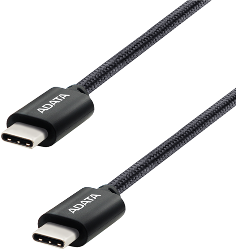 ADATA USB Type-C (M) to USB Type-C (M) Cable 1m 480Mbps 100W