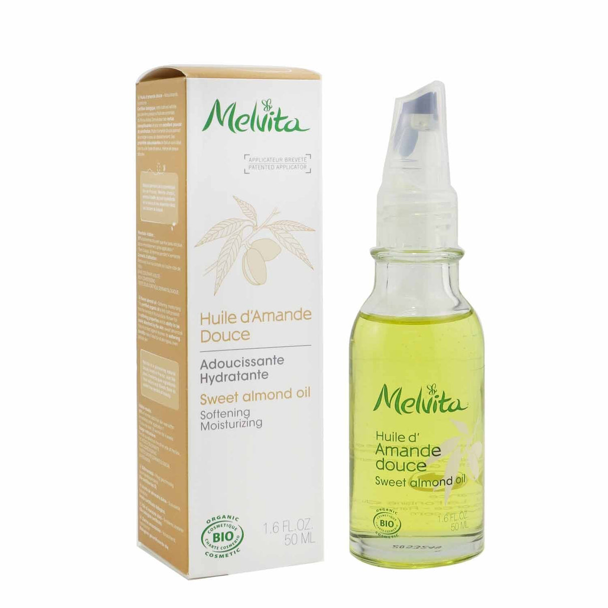 Melvita - Sweet Almond Oil - 50ml/1.6oz