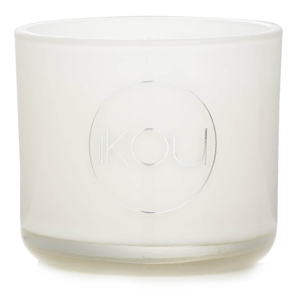 A soothing natural wax candle in elegant glass, infused with lavender, geranium, and uplifting citrus scents for relaxation.