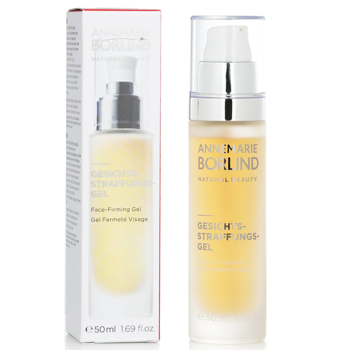 Face-Firming Gel in a 50ml bottle, enhances skin firmness and soothes redness for a youthful, refined complexion.