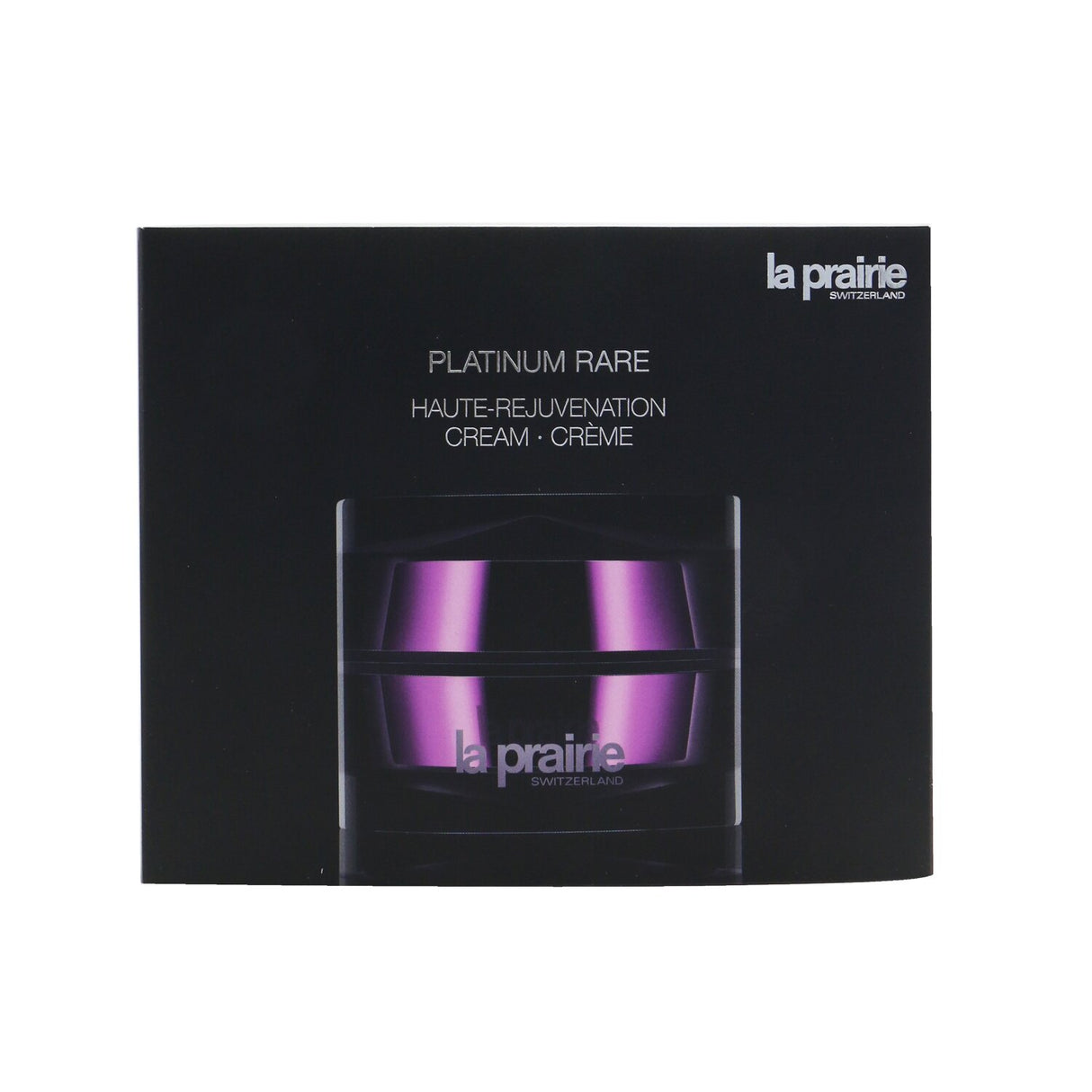 Luxurious La Prairie Platinum Rare Haute-Rejuvenation Cream in 30ml jar, targets wrinkles and enhances skin's youthful radiance.