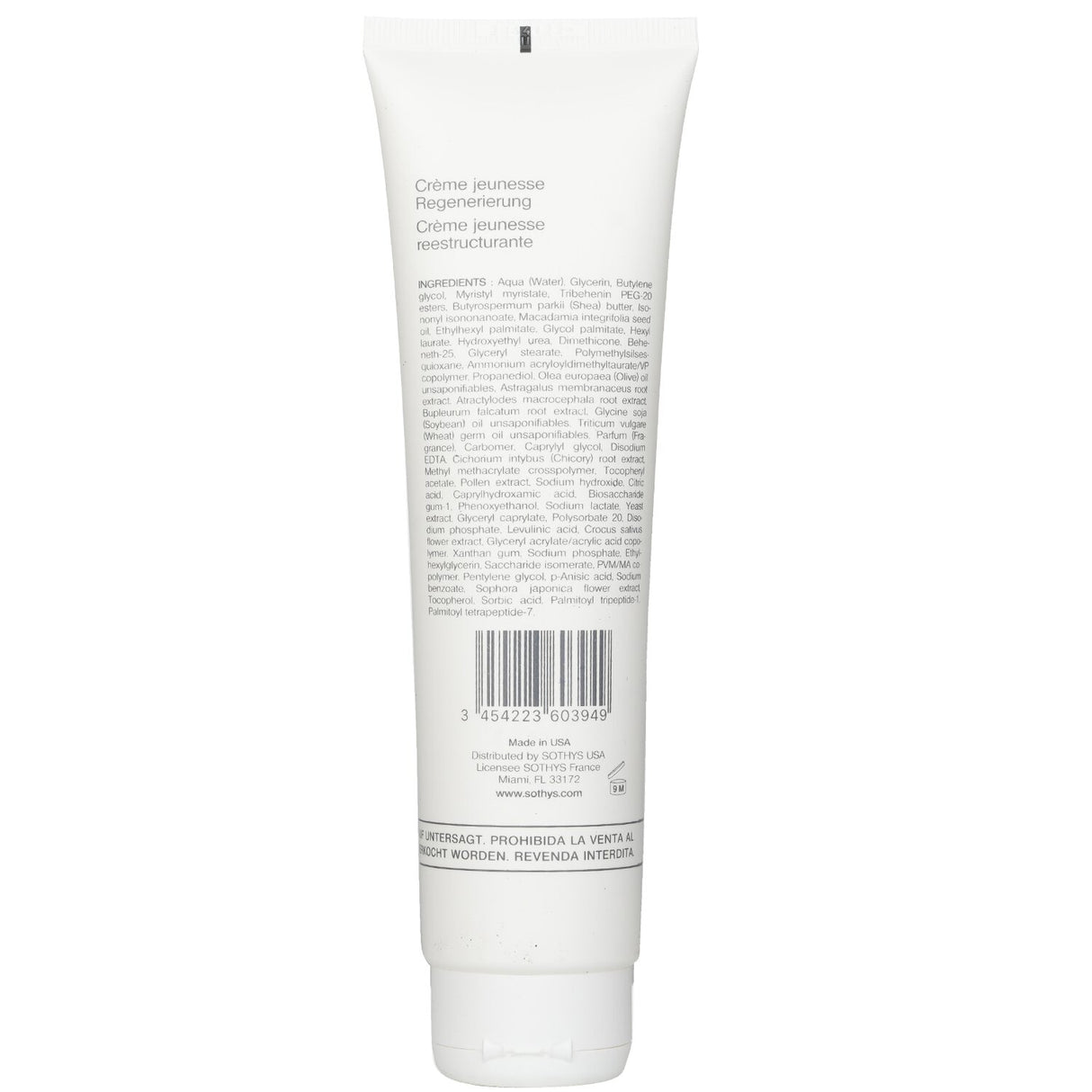Sothys - Restructuring Youth Cream (Salon Size) - 150ml/5.07oz