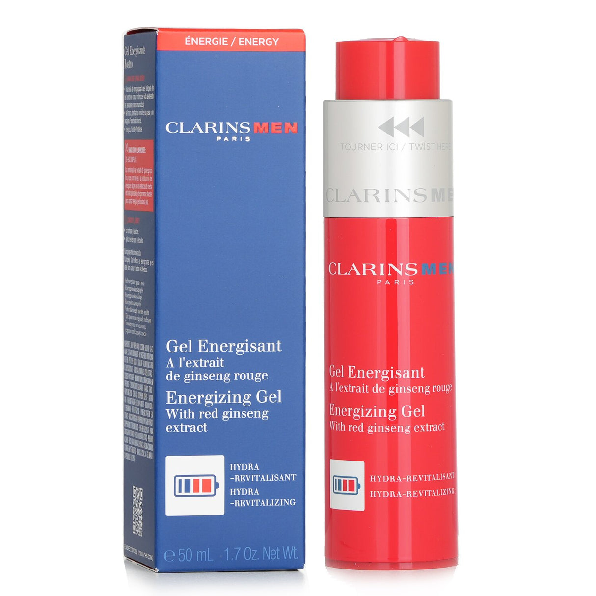 Clarins - Men Energizing Gel With Red Ginseng Extract - 50ml/1.7oz