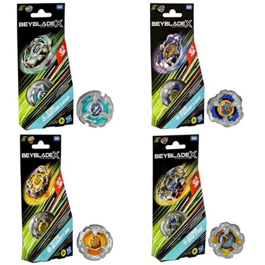 Beyblade - X - Booster Single Top Assortment Wave 2 (12) - Spinning Top Set