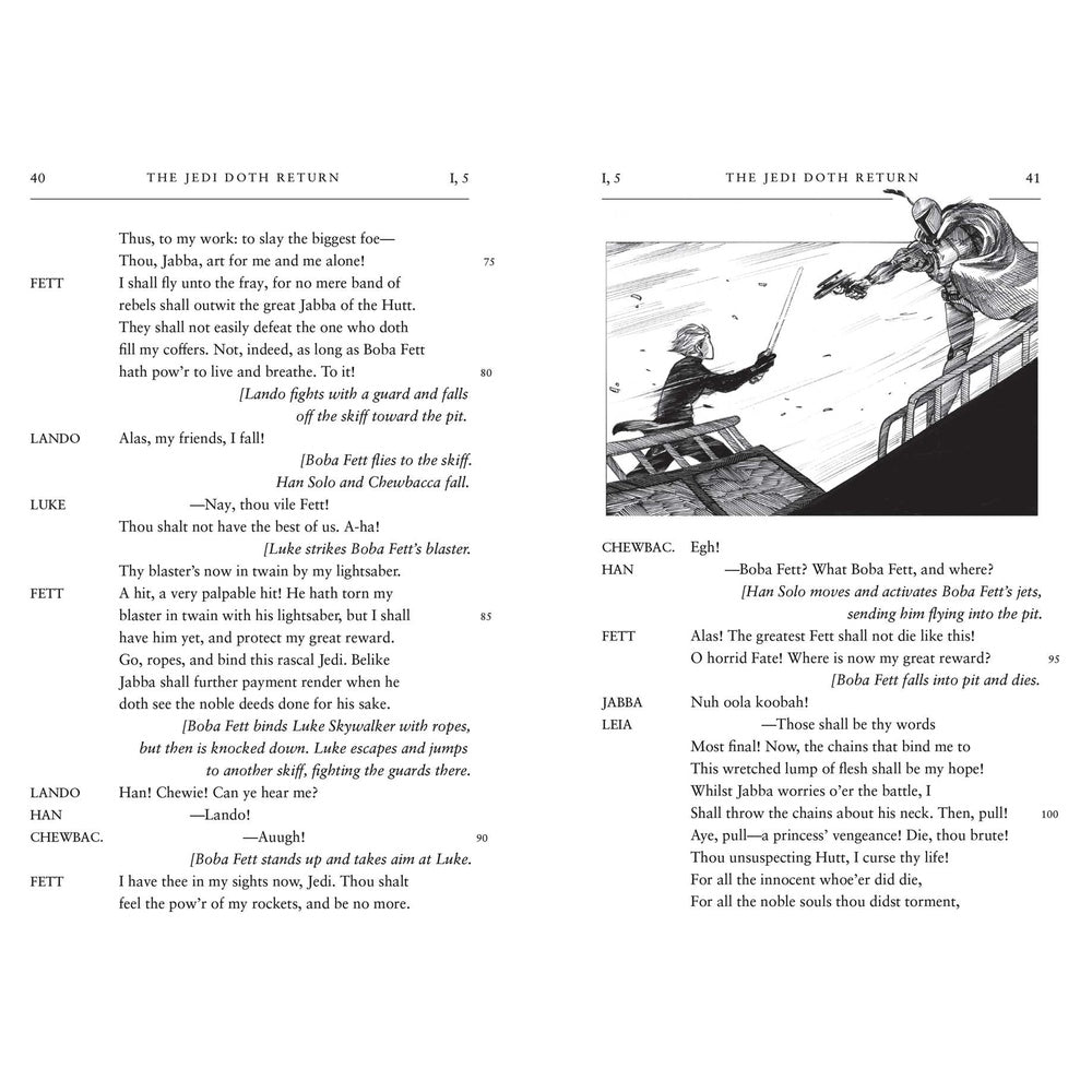 William Shakespeare's The Jedi Doth Return: Star Wars Part the Sixth