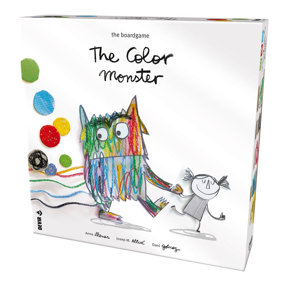 The Color Monster Travel - Board Game