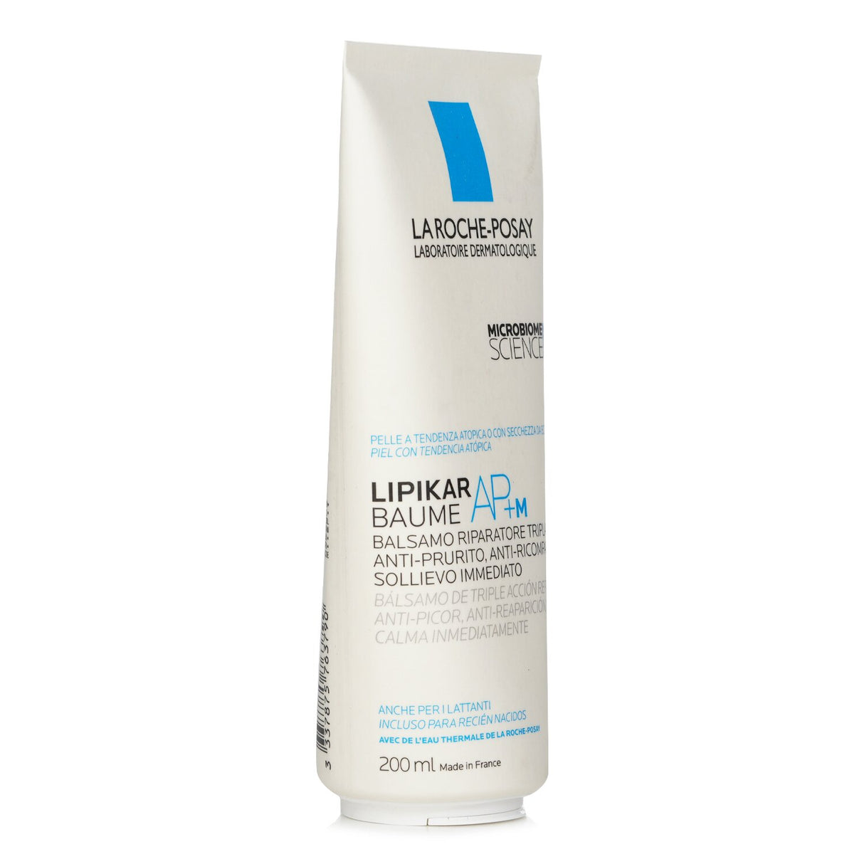 Lipid-replenishing balm in eco-friendly tube, ideal for all ages with dry, itchy, or eczema-prone skin.
