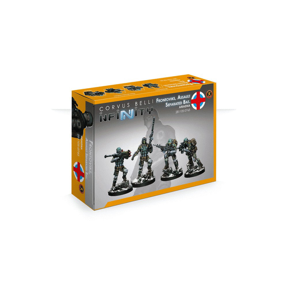 Infinity: Ariadna - Frontoviks; Assault Separated Bat. - Miniature Figure