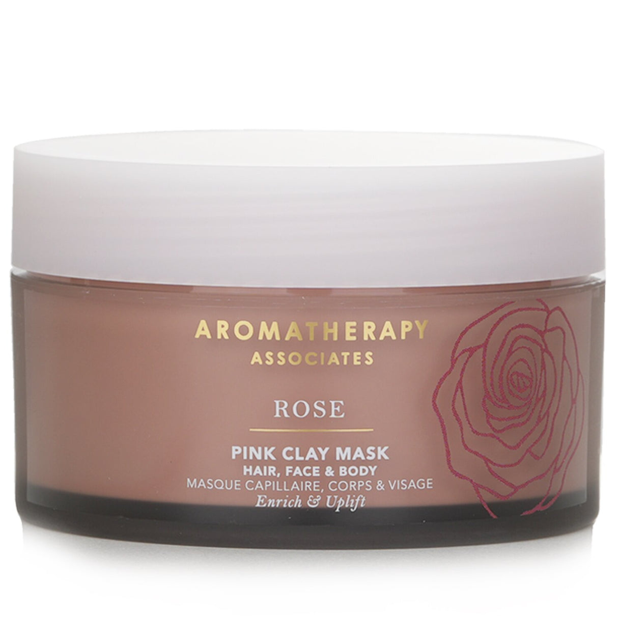 Aromatherapy Associates - Rose - Pink Clay Mask (Hair, Face & Body) - 200ml/6.7
