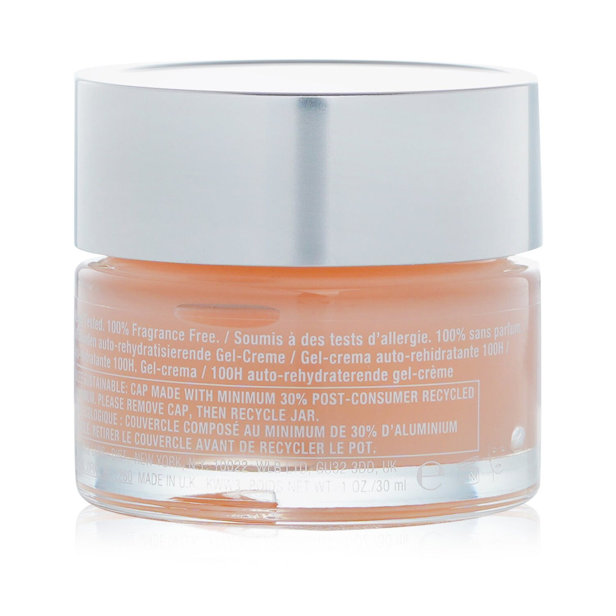 Clinique Moisture Surge 100H hydrator in 30ml offers deep hydration with aloe bio-ferment and hyaluronic acid for up to 100 hours.