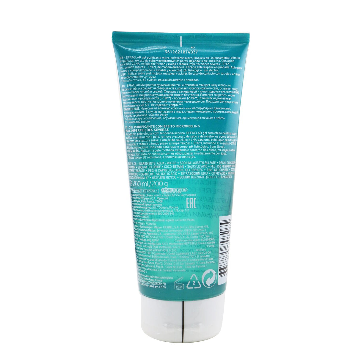 La Roche Posay - Effaclar Micro-Peeling Purifying Gel - For Acne-Prone Skin - 2