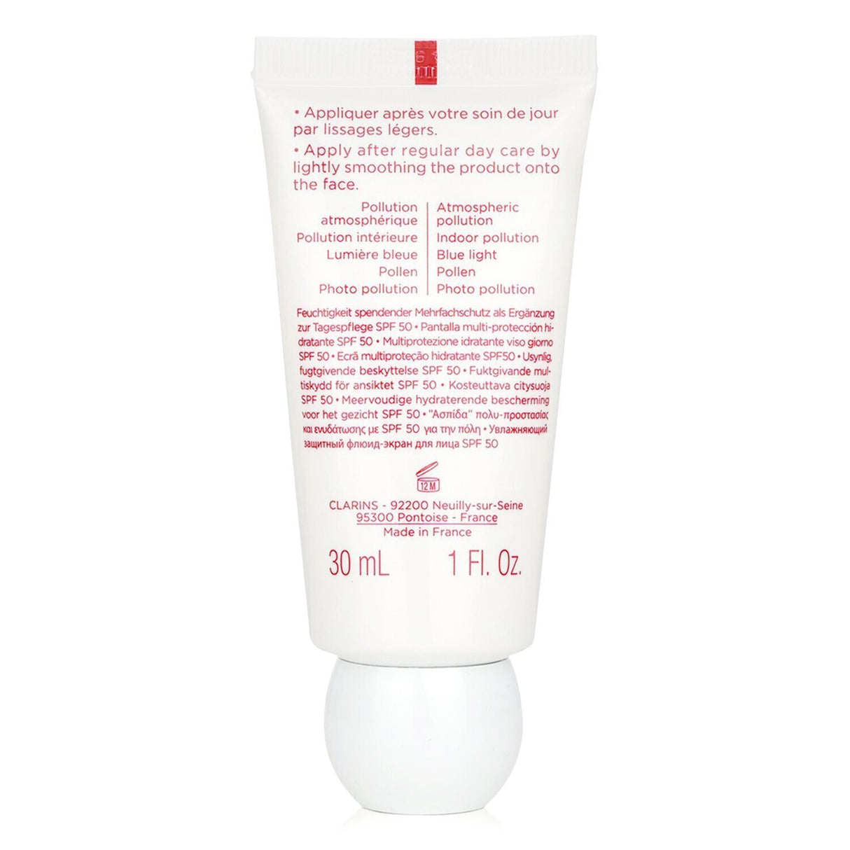 Creamy lightweight tinted sunscreen SPF 50 with multi-pollution protection and hydration for all skin types.