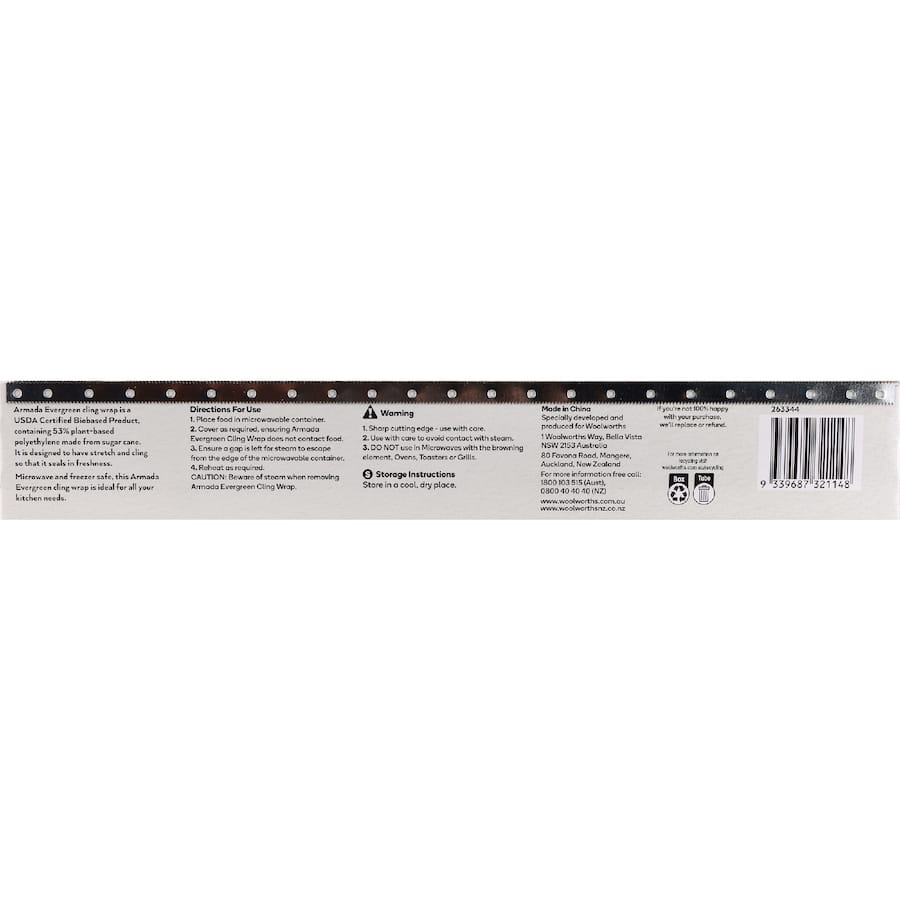 Armada Evergreen Cling Wrap Plant Based 33cm 30m