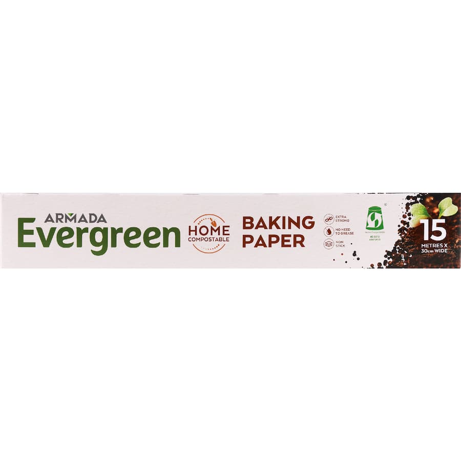 Armada Evergreen Baking Paper Compostable 30cm 15m