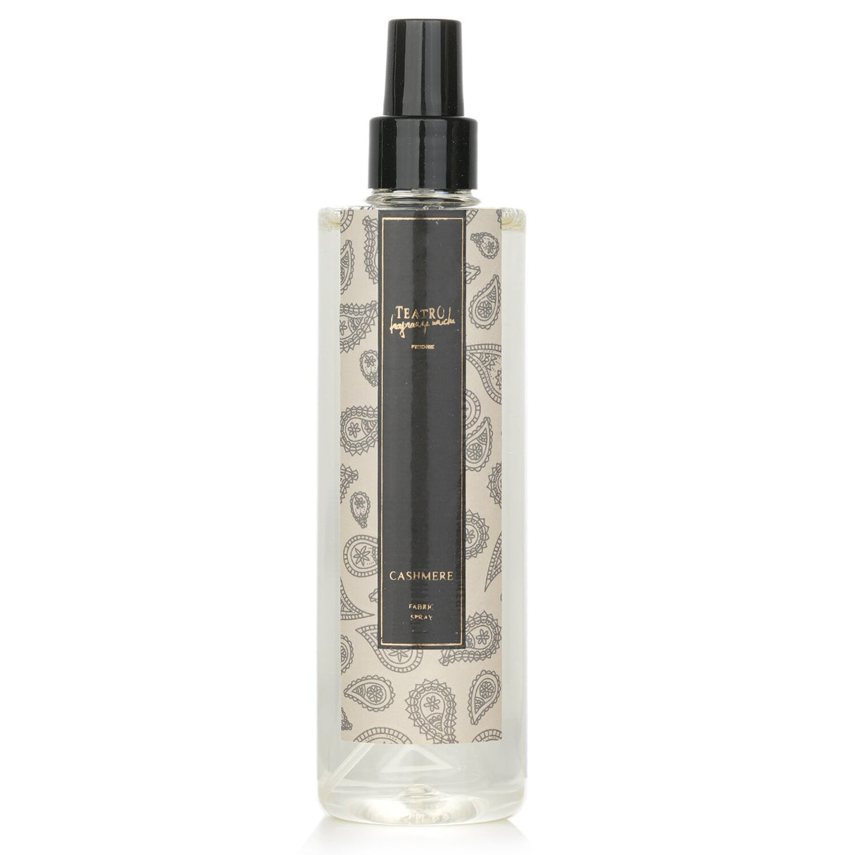 Luxurious Teatro Fabric Spray in Cashmere, 250ml, infusing fabrics with a long-lasting, delicate scent without stains.