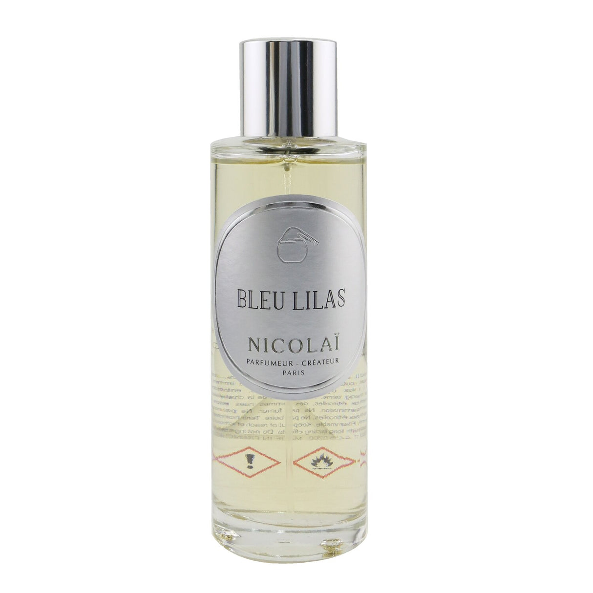 Nicolai Bleu Lilas Room Spray in 100ml, offering a calming lilac scent for an elegant and serene home ambiance.
