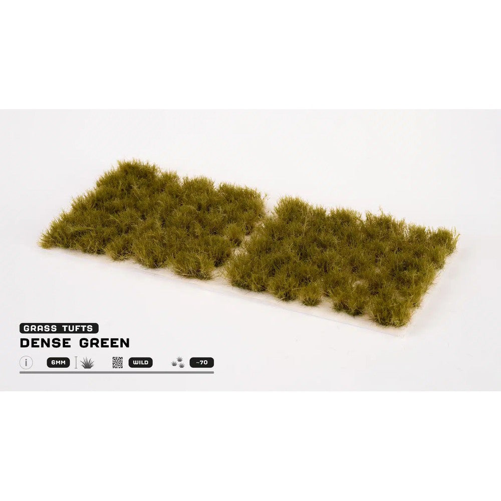 Gamers Grass - Grass Tufts - 6mm - Dense Green