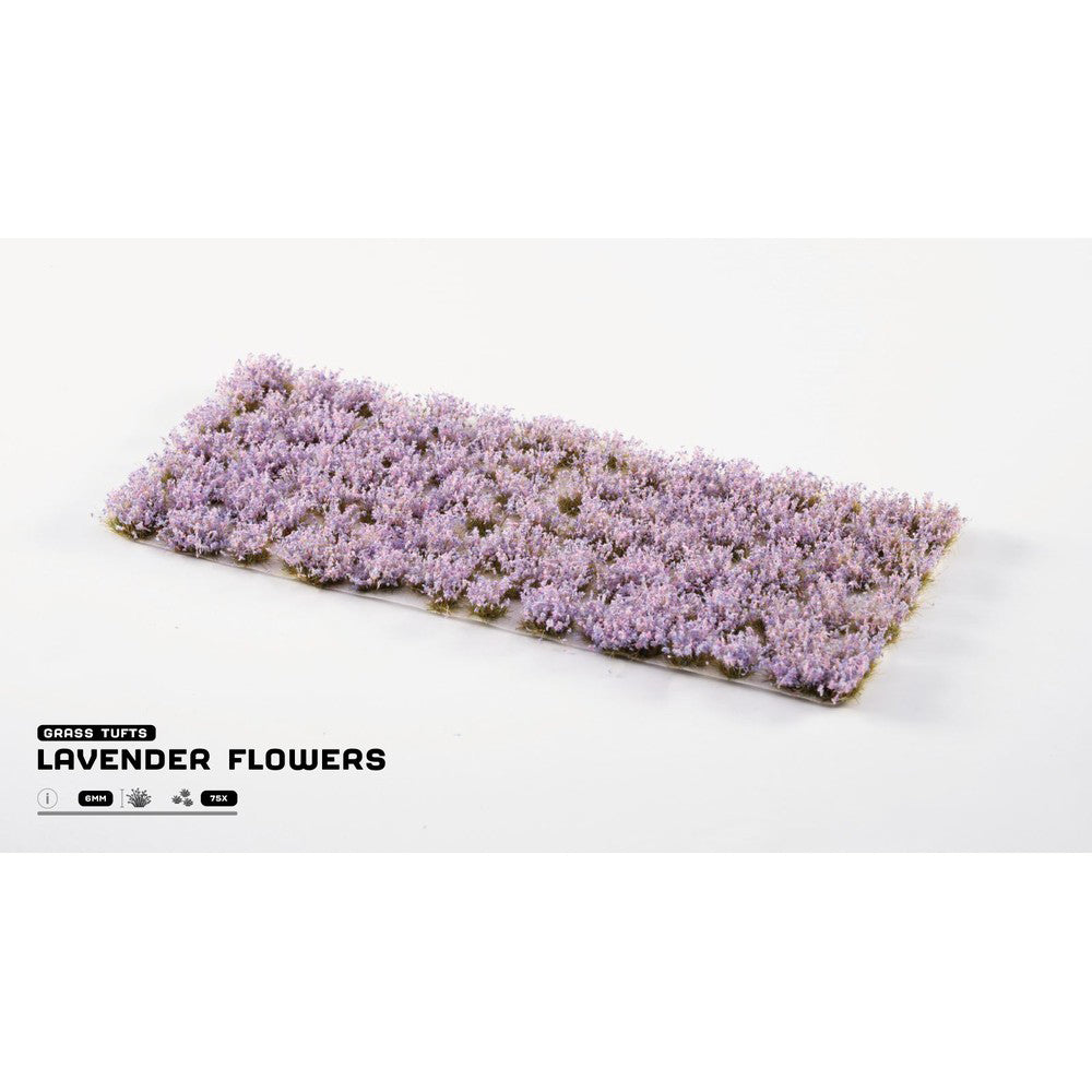 Gamers Grass - Grass Tufts - Flowers - Lavender - Hobby Tool