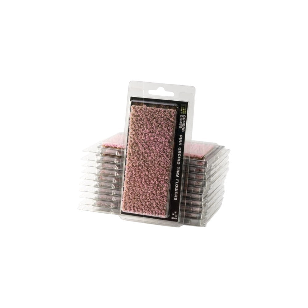 Gamers Grass - Grass Tufts - Flowers - Pink Orchid Tiny - Hobby Tool