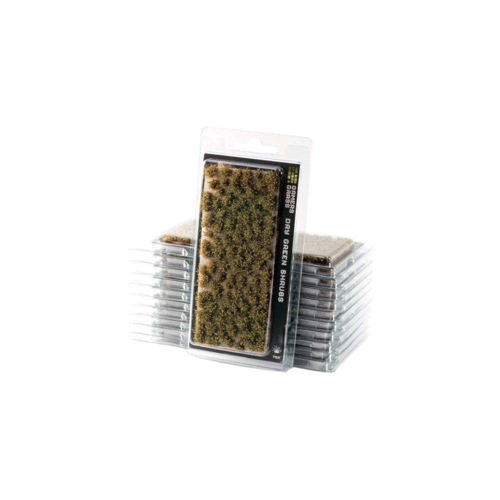 Gamers Grass - Grass Tufts - Shrubs - Dry Green - Hobby Tool